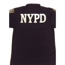 5.11 NYPD Bike Polo Coolmax Poly/Poly 70/30 W/Reflec Print