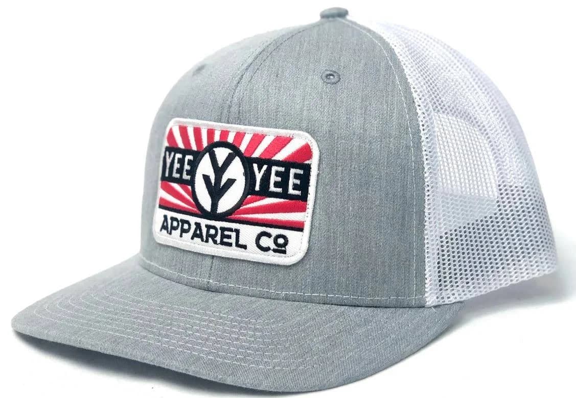 Yee Yee Men's Trucker Snapback Hat with Apparel Patch