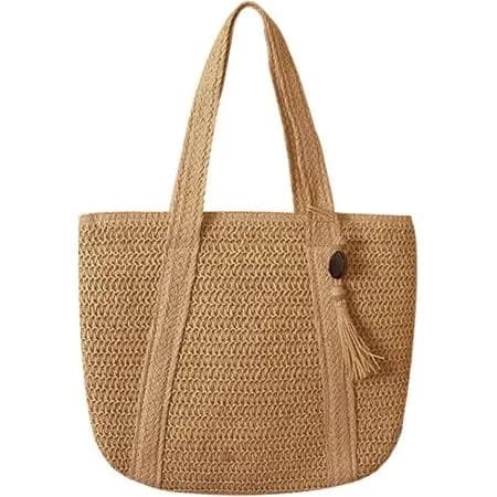 Handmade Woven Beach Tote