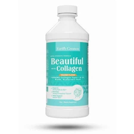 Liquid Collagen 6000mg with Biotin and Hyaluronic Acid for Hair