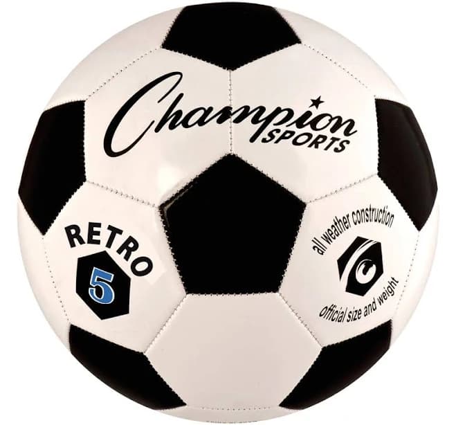 Champion Sports Retro Soccer Ball