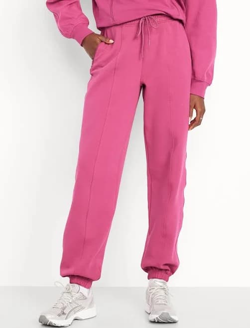 Old Navy Women's High-Waisted Fleece Sweatpants