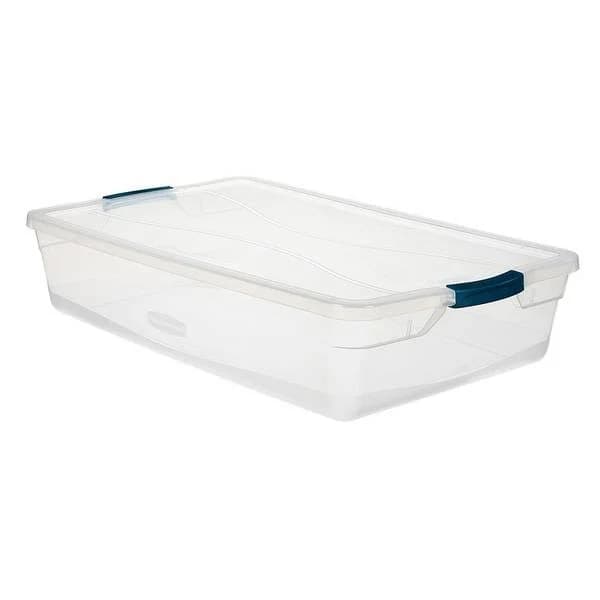 Rubbermaid Clever Store Basic Latch-Lid Container