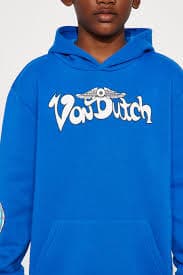 Mini Von Dutch Flying Eye Hoodie - Royal | Fashion Nova