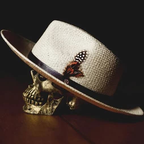 Southern Gents Geoffery Straw Fedora Hat – Natural