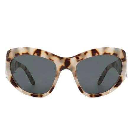 Stylish Leopard Print Cat Eye Sunglasses