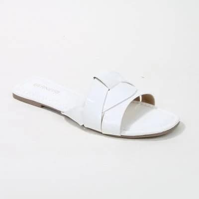 BERNESS Women's Topaz Patent Slide Sandals