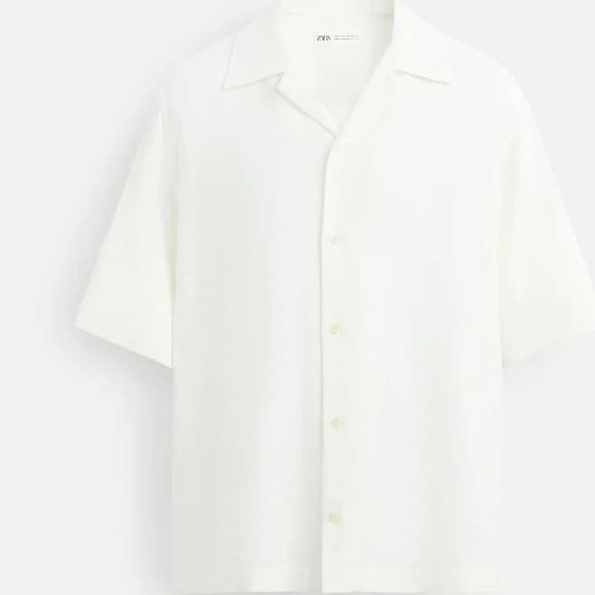 Zara Men's Relaxed Fit Shirt