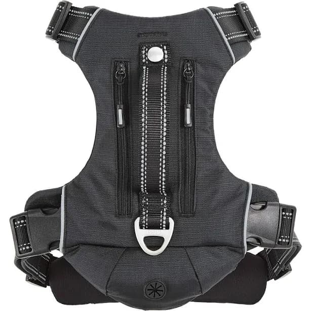 Frisco Outdoor Premium Ripstop Nylon Dog Harness with Pocket