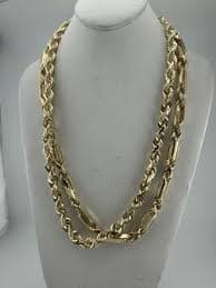 14K GOLD 10mm 26in diamond cut rope & Italian Milano chain. for Sale in Honolulu, HI - OfferUp
