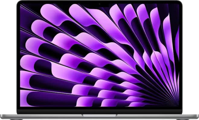 Apple - Geek Squad Certified Refurbished MacBook Air 13-inch Laptop - M3 chip - 8GB Memory - 256GB SSD - Space Gray
