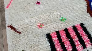 White and pink rugs Moroccan rugs brown rugs area rugs rug best rug white | eBay