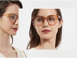 Amazon.com: ANDWOOD Blue Light Blocking Glasses Women Computer Screen Oversized Bluelight Blocker for Big Heads Anti Eye Strain Square Black Crystal Frame : Health & Household