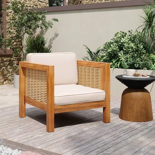 Christopher Knight Home Maya Boho Patio Club Chair