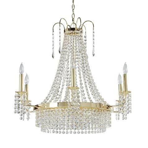 Ethan Allen Anastasia Crystal Chandelier