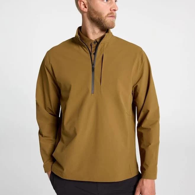 VRST Men's Woven 1/4 Zip Golf Pullover