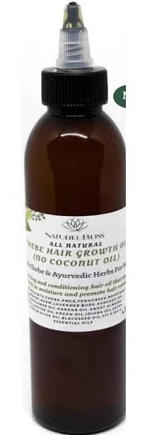 Chebe Hair Growth Oil | Ayurvedic Herbs, No Coconut Oil