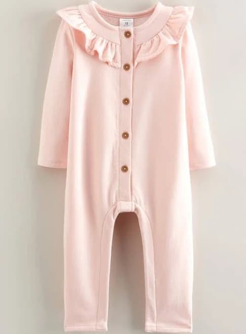 Nordstrom Ruffle Fleece Romper