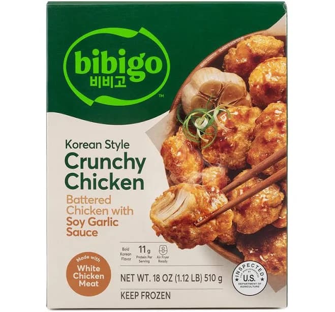 Bibigo Crunchy Chicken with Soy Garlic Sauce