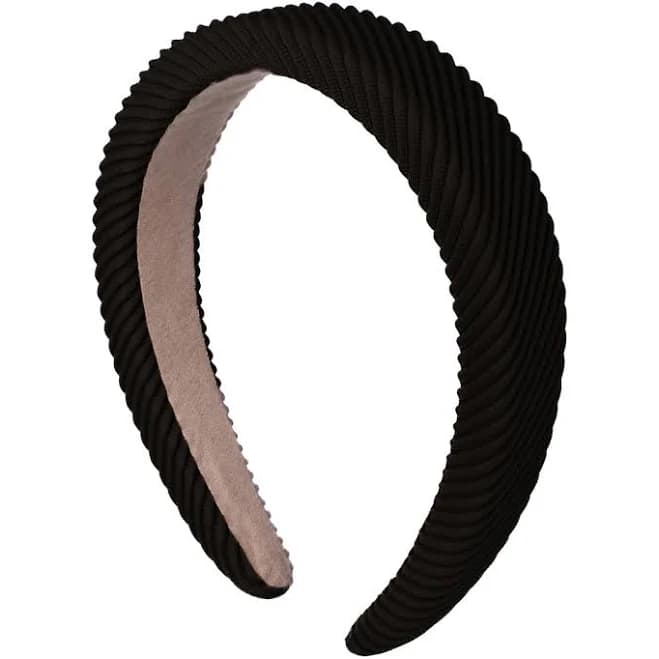 Nollia Ladies Ribbed Padded Twill Headband