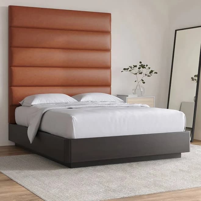 west elm Panel Tufted Wall Mounted Headboard