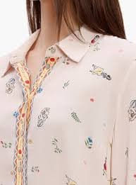 VERO MODA Printed Shirt | Beige