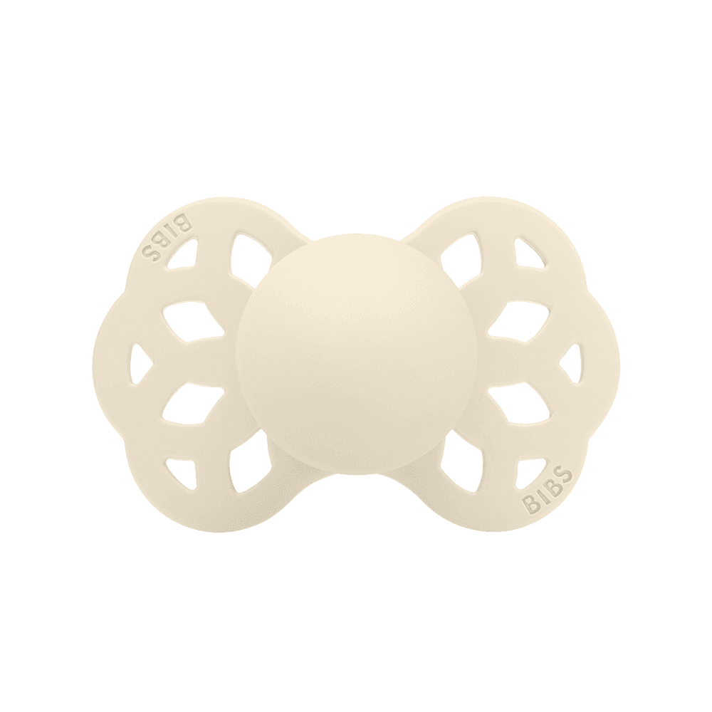 BIBS Infinity Silicone Pacifier - Ivory – Bibsworld store US
