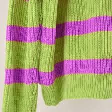 LEBONYARD Pullover Sweaters for Women,Womens Plus Sweaters Clearance under $10 up to 50% off,Women's Long Sleeved Stripe Color Matching Sweater Casual Pullover Sweater Green S - Walmart.com