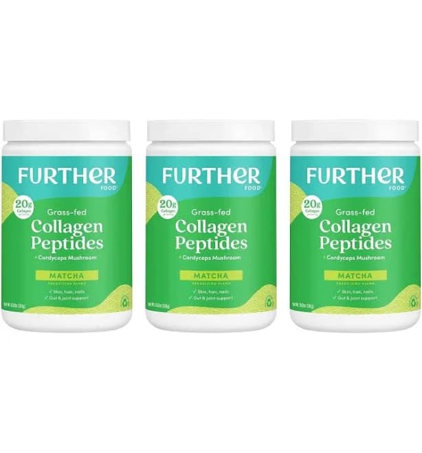 Matcha Collagen Peptides Powder 3 Pack