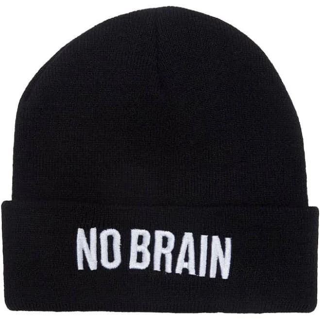 Fucking Awesome No Brain Cuffed Beanie