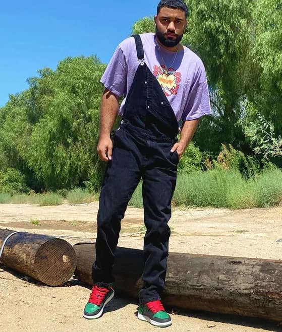 Fashion Nova Men's Lennie Overalls