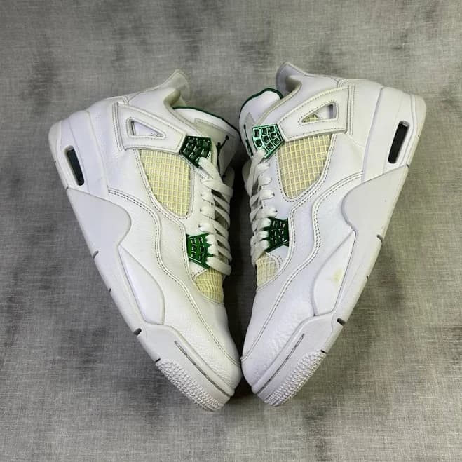 Air Jordan 4 Retro Metallic Sneakers