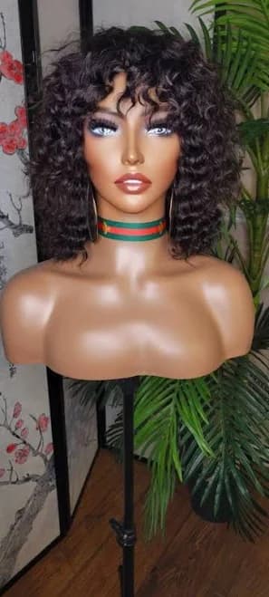 Ripple Wave Remy Glueless Hair Wig