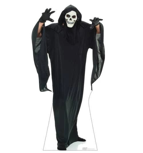 Advanced Graphics Life-Size Skeleton Ghost Cardboard Cutout Standup