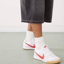 Nike Gato sneakers in white & red | ASOS