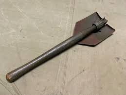 ORIGINAL WWII US ARMY M1943 COMBAT FIELD FOLDING SHOVEL-DATED 1945 | eBay