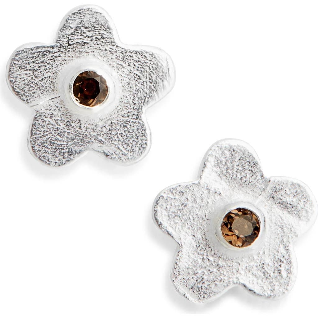 Shana Cave Women's Small Flower Stud Earrings