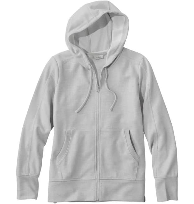 L.L.Bean Women's Mountainside Micro Waffle Full-Zip Jacket
