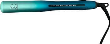 CAJ Beauty Flip & Bend Style Iron in Turquoise Ombre, Thermatru Technology, 1" Titanium Floating Teeth Comb, Automatic Shut-Off, Color-Coded LED Lights for easy temperature indication : Amazon.sg: Beauty