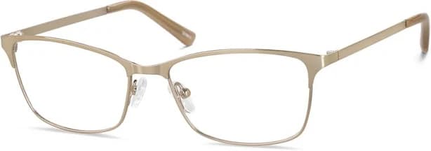 Zenni Men's Rectangle Full Rim Eyeglasses