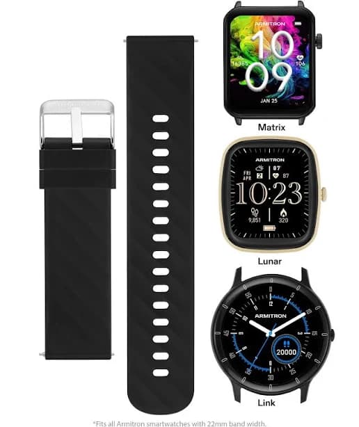 Armitron Connect Textured Silicone Band