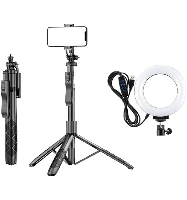 BlueBolt 360° Panoramic Handheld Tripod Selfie Stick