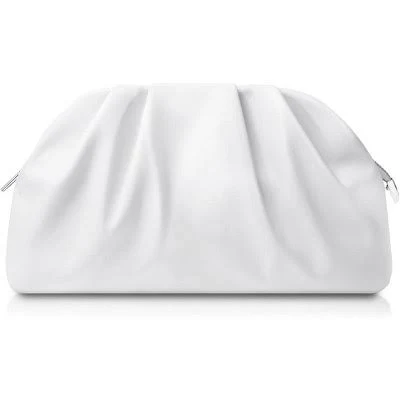 Soft Pleated PU Clutch Purse