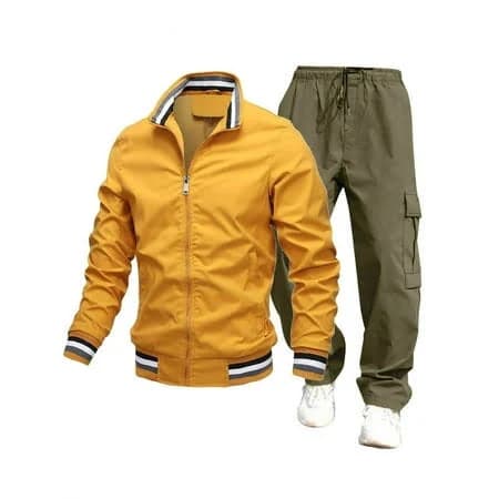 Men's Oversized Long Sleeve Track Suit