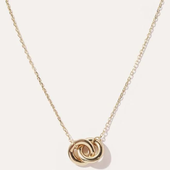 Quince 14K Gold Interlock Necklace