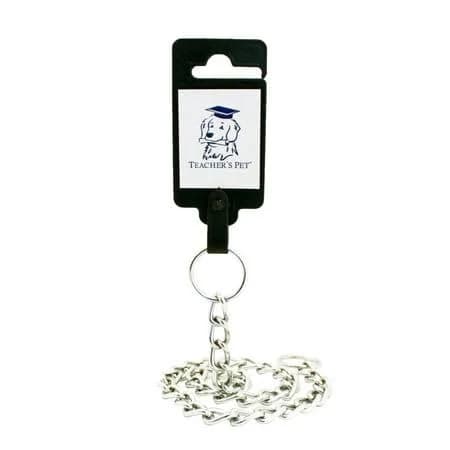 Teacher's Pet Stainless Steel Slip Heavy Chain Training Collar