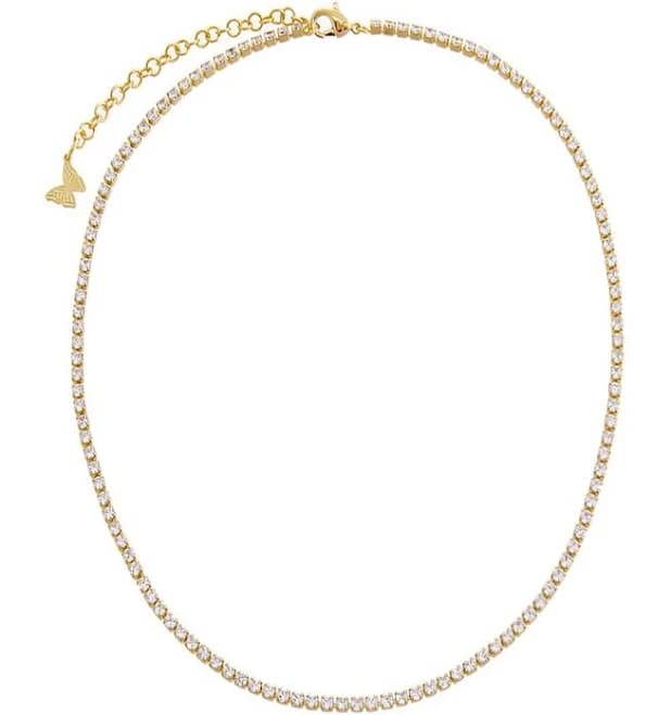 By Adina Eden Thin Tennis Choker