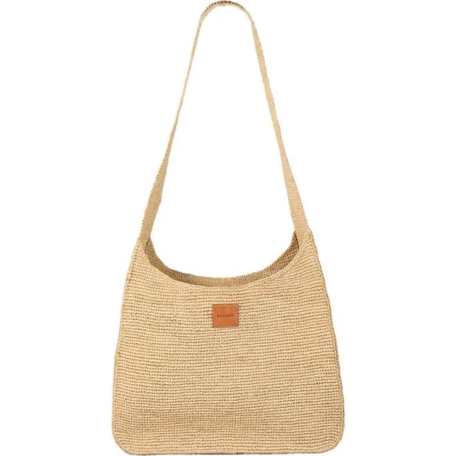 Sandro Men's Raffia Shoulder Bag