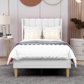 Wade Logan Eriksay Low Profile Upholstered Platform Bed