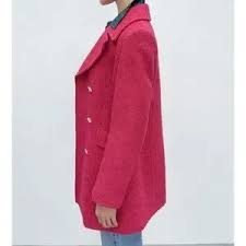 Zara | Jackets & Coats | Zara Jewel Button Textured Coat | Poshmark